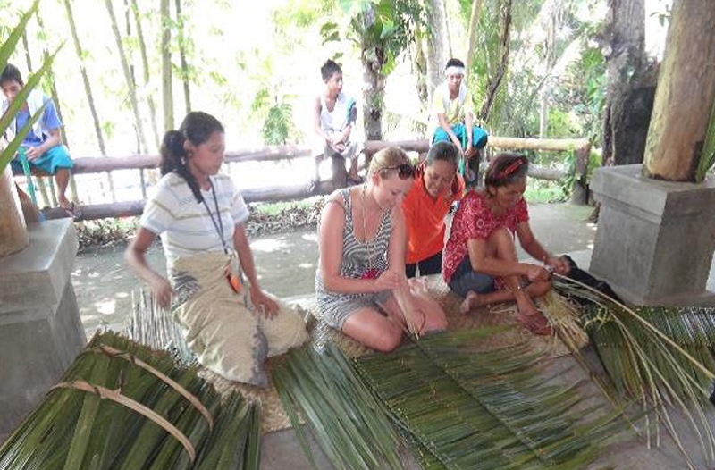 Third Stop: Nipa Weaving Livelihood Community
